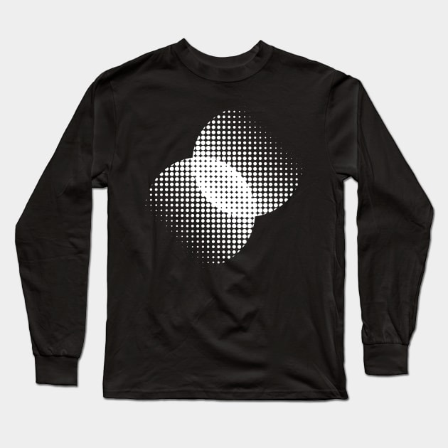 2 raster circles design Long Sleeve T-Shirt by lkn